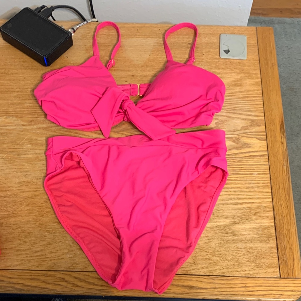 Bright Pink Bikini Set - Size 8